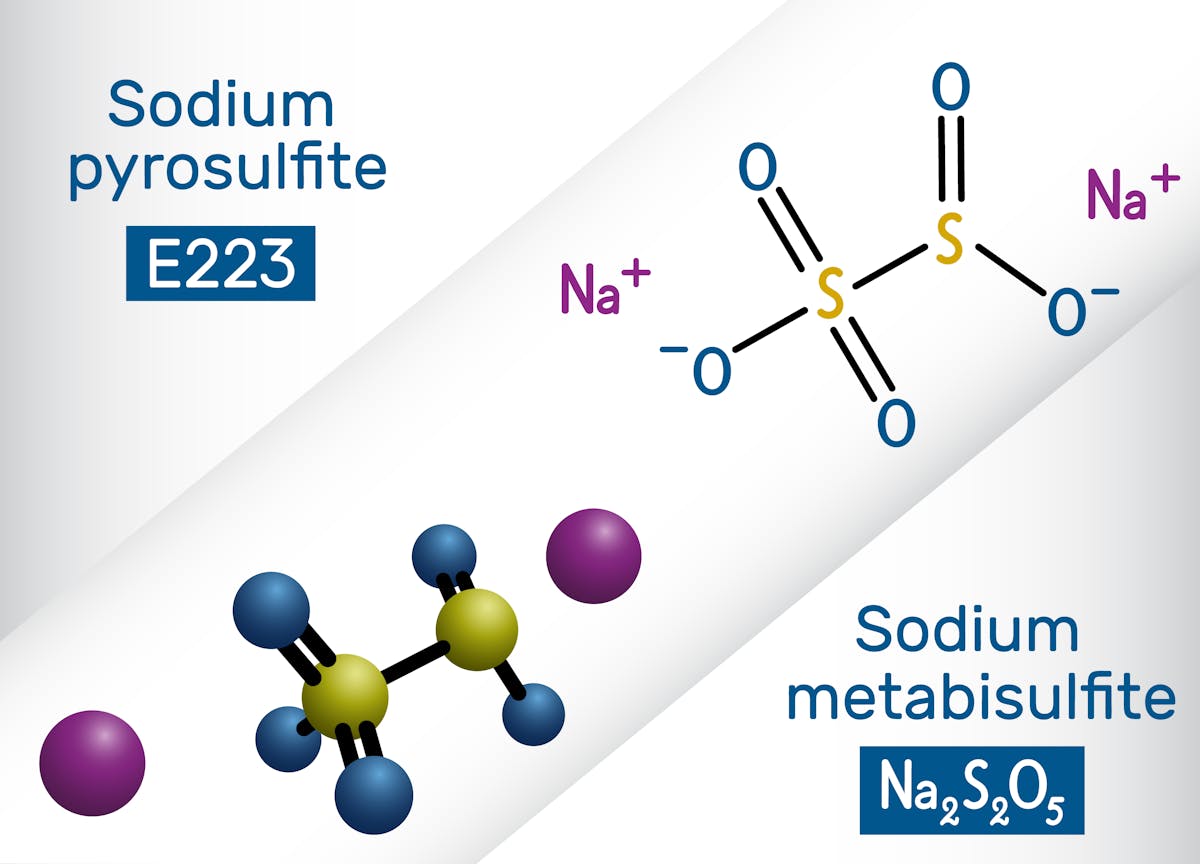 E223 : tout savoir sur le disulfite de sodium